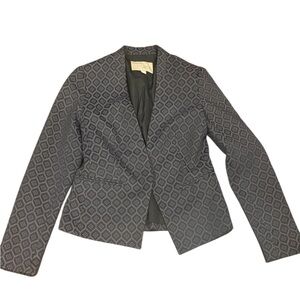 Banana Republic Woven Pattern Open-Front Women's Blazer